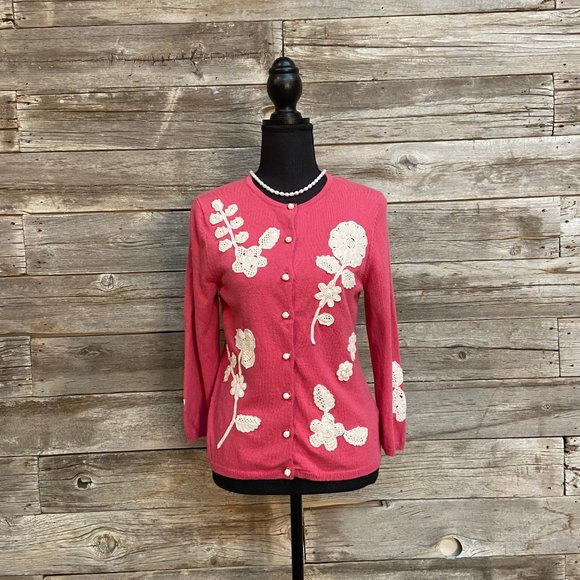 🌸 ✨Boden Pink Cardigan🌸 ✨ - Picture 3 of 8